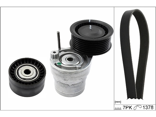 V-ribbed Belt Set